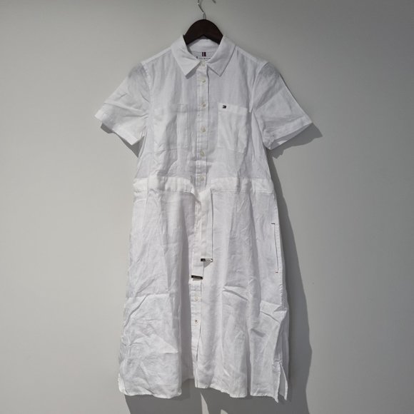 **SOLD**Tommy Hilfiger Alisa Linen Shirt Dress - Picture 5 of 15